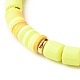 Ensembles de bracelets extensibles en pâte polymère faits à la main BJEW-JB06350-03-6