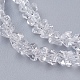 Chapelets de perles en verre transparente   EGLA-J146-4mm-NB01-3