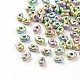 Czech Glass Seed Beads SEED-R014-3x6-P8701AB-1