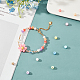 ARRICRAFT Transparent Stripe Resin Beads RESI-AR0001-03-4