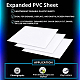 Benecreat geschäumte PVC-Formplatten DIY-BC0004-67A-4