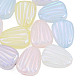 Regenbogenfarbene Acrylperlen mit schillernder Beschichtung OACR-N010-079-1