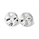 304 Stainless Steel Sun with Moon Stud Earrings for Women EJEW-F300-06P-1