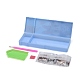 Kits d'autocollants de peinture de diamant de bricolage 5D pour la fabrication de cas de crayon d'ABS DIY-F059-16-4