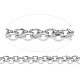 3.28 Feet 304 Stainless Steel Cable Chains X-CHS-H003-02P-1