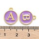 Anfangsbuchstabe a~z Alphabet Emaille Charms ENAM-Q437-10-3