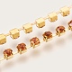 Cadenas de strass Diamante de imitación de bronce CHC-S8-07C-2