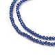 Transparent Glass Beads Strands GLAA-F094-A16-3