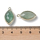 Pendentifs naturels de quartz vert G-B009-01G-U-3