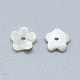 Perles de coquillage blanc naturel SSHEL-S260-053-2