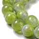Teñidos de jade natural de hebras G-F764-02A-4