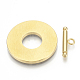 304 Stainless Steel Toggle Clasps STAS-T037-05-G-3