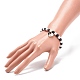 Ensemble de bracelets extensibles perlés en argile polymère faits à la main 3pcs 3 styles BJEW-JB08853-3