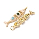 Латунь эмаль подвески KK-C143-44A-G03-2