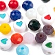 DIY Colorful Glass Beads Jewelry Making Kit DIY-FS0002-14-4