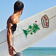 Olycraft 2 шт. самоклеящийся трафарет для трафаретной печати с рисунком кокосовой пальмы DIY-WH0338-071-5