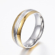 304 Stainless Steel Couple Rings RJEW-P057-02-5