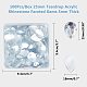 FINGERINSPIRE 100Pcs/Box 25mm Teardrop Acrylic Rhinestone Faceted Gems Cabochons with Silver Plated Flat Back for Costume Making Cosplay Jewels Embelishments Decor Crafts(Clear GACR-FG0001-01-2