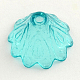 Transparent Acrylic Flower Bead Caps TACR-Q004-M01-2