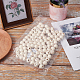 Gorgecraft 100 Stück europäische Perlen aus Ahornholz WOOD-GF0001-97-6