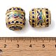 Стойки покрытие латунь эмаль бисер KK-P276-46G-2