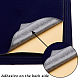 Tissu de flocage de bijoux DIY-BC0011-34O-4