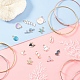 Kits de fabrication de bracelets bricolage sur le thème de l'océan DIY-SC0011-03-4