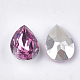 Pointed Back Resin Rhinestone Cabochons CRES-S380-6x8mm-B13-2