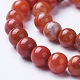 Natural Agate Beads Strands G-G754-06-8mm-3