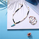Braccialetti elasticizzati Shegrace e set di gioielli con collane con ciondolo sgSJEW-SZ0001-002-3
