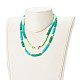 Argile polymère colliers de perles NJEW-JN03583-5