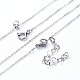 Ожерелья и кулоны в форме сердца лариат NJEW-JN02803-01-4