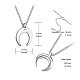 Ожерелья с подвесками shegrace 925 из стерлингового серебра JN821A-2