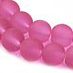 Chapelets de perles en verre transparent X-GLAA-S031-8mm-35-3