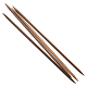 Doppelspitzstricknadeln aus Bambus (dpns) TOOL-R047-5.0mm-03-1