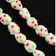 Handmade Lampwork 3D Strawberry Beads LAMP-R109A-10-1