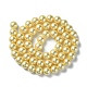 Umweltfreundliche runde Perlenstränge aus gefärbtem Glasperlen HY-A002-8mm-RB071-3