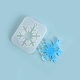 Thème de noël bricolage pendentif flocon de neige moules en silicone DIY-F114-30-6