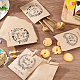 PH PandaHall 210pcs Mini Kraft Paper Bags ABAG-PH0001-43-5