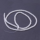 Chapelets de perles en verre électroplaqué EGLA-R048-2mm-36-3