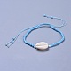Verstellbare Glasperlen geflochtene Perlen Armbänder BJEW-JB04281-04-1