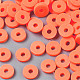 Eco-Friendly Handmade Polymer Clay Beads CLAY-R067-6.0mm-B12-1
