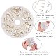 PandaHall Elite 150pcs Silver Heart Glue on Bails for Earring Bails Pendant Charms Connector Scrabble Or Glass Cabochon Tiles Jewelry Making TIBE-PH0004-51S-4