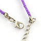 Kids Jewelry Handmade Polymer Clay Heart Graduated Beaded Necklaces X-NJEW-Q286-01-4