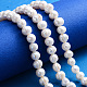 Natural Cultured Freshwater Pearl Beads Strands SPPA007Y-1-5