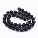 Natural Black Onyx Beads Strands G-K260-04C-2