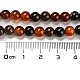 Chapelets de perles d'agate naturelle G-R173-6mm-05-2