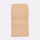 無地クラフトペーパー紙封筒  長方形  バリーウッド  11.6x6cm  約95~100個/袋 DIY-WH0062-04A-1