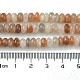 Brins de perles naturelles multi-pierre de lune G-A092-F03-02-5