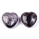 Natural Amethyst Heart Love Stones G-S330-13A-2